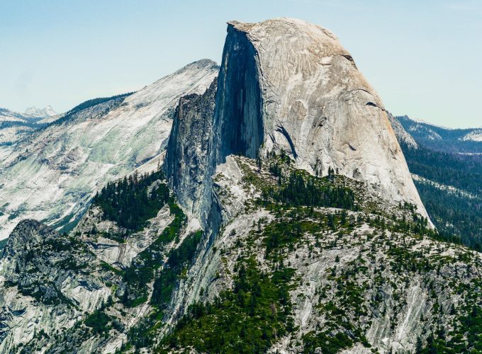 Wallpaper Half Dome, mountain, Yosemite, National Park, California, forest, 5k, Travel 5237016293
